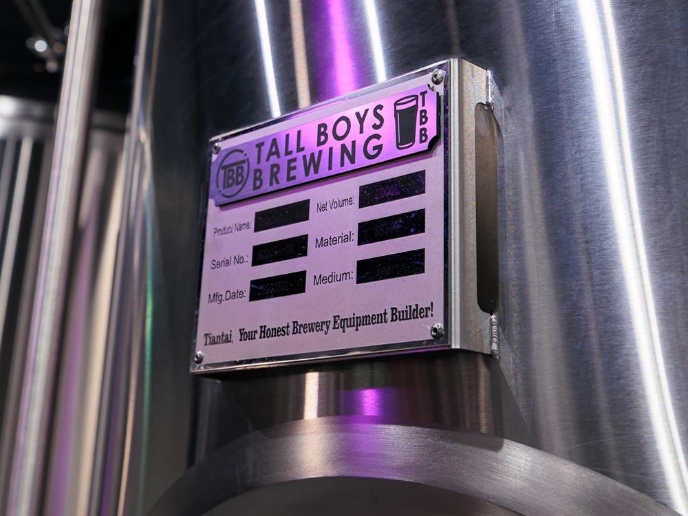 Tall Boys Brewing in Japan-500L beer brewery equipment by Tiantai